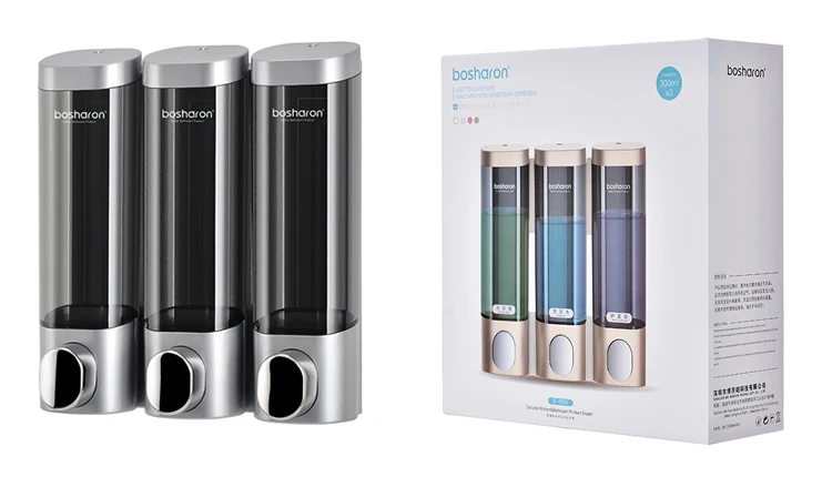 Stylish Manual Hotel Collection Liquid Soap Dispenser With Lock