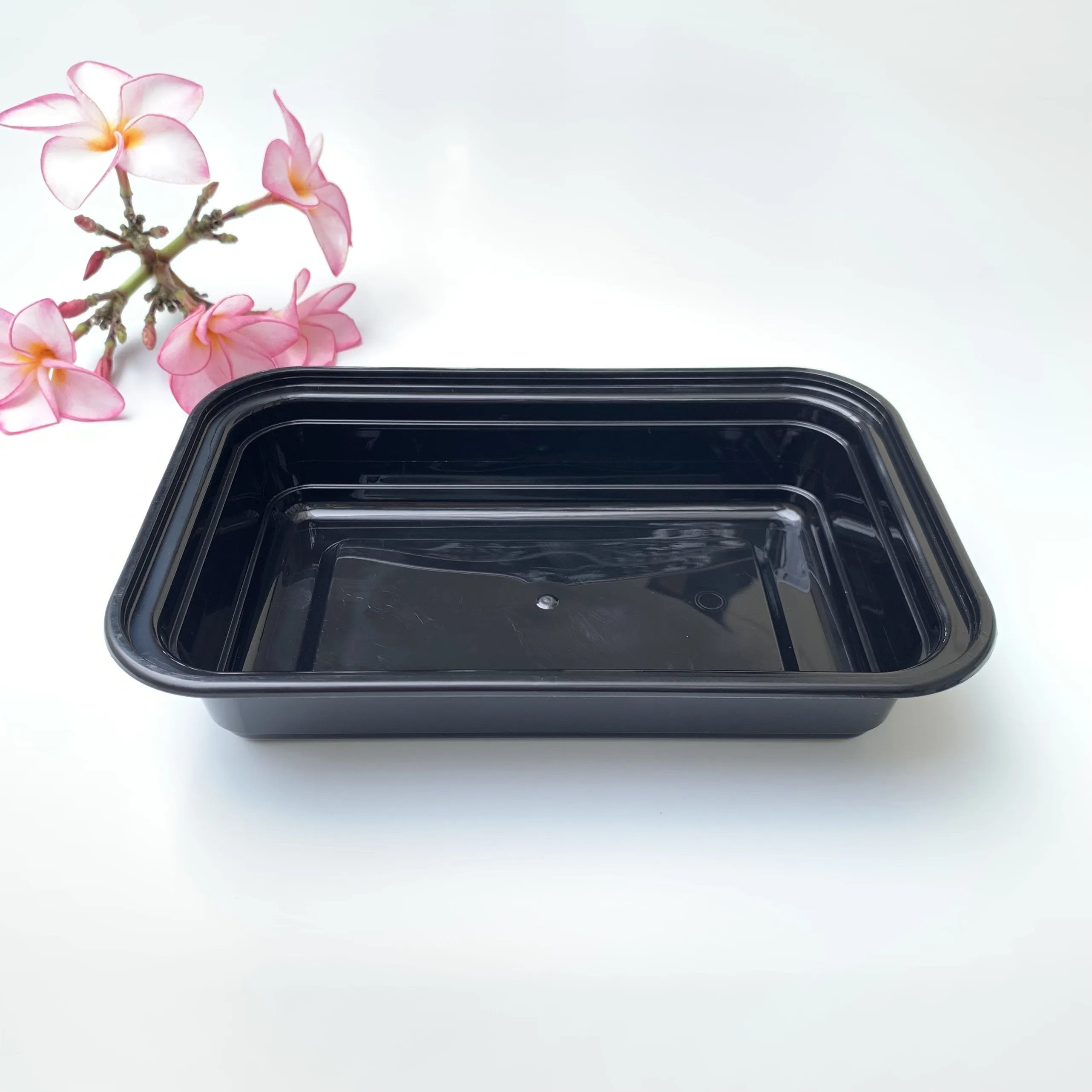 Wholesale Rectangular Pp Plastic Disposable Microwave Food Container