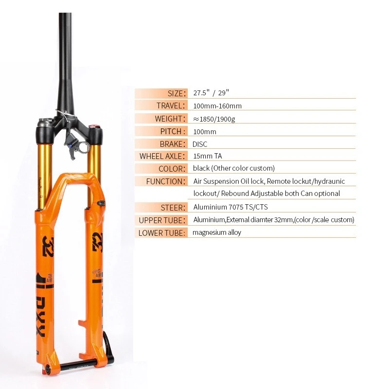 Sr Suntour Xcm Bike Front Fork Mountain Bike Fork Pit 27.5 29 Inch Mtb