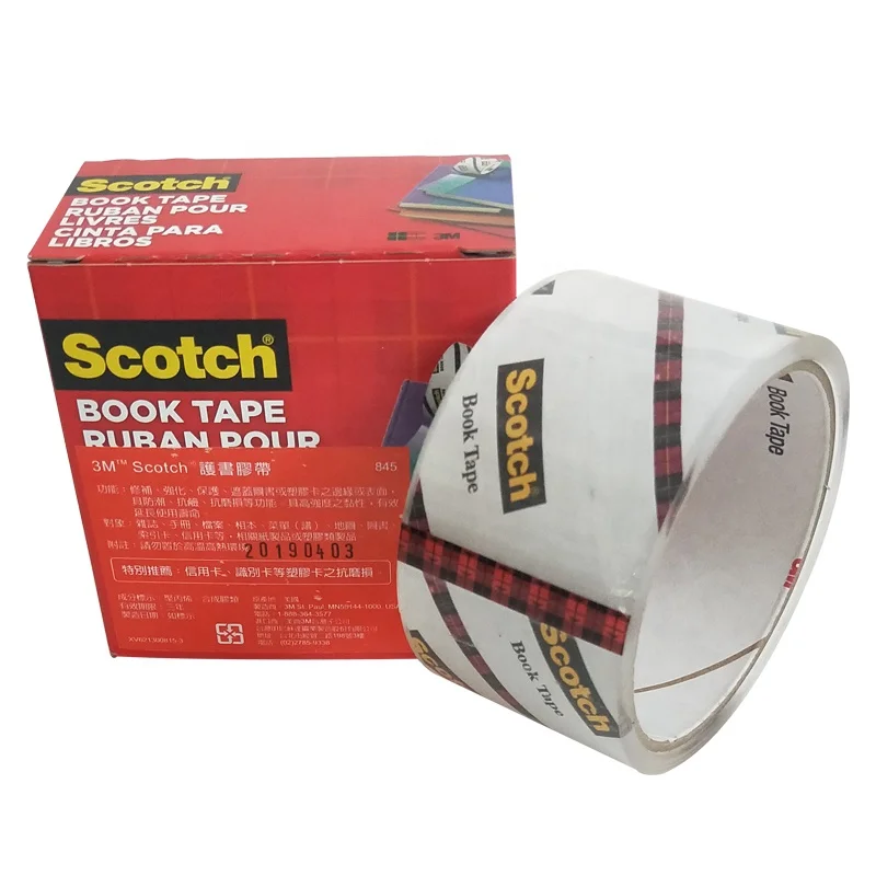 Scotch® 845 Book Tape  Tape, Library, Unique library