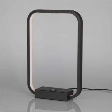 Modern simple minimal table lamp LED USB Indoor Square Touch Dimmable Desk Lamp