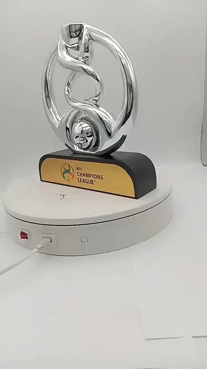 2024 Customized Football Trophy Resin - AFC Champions League