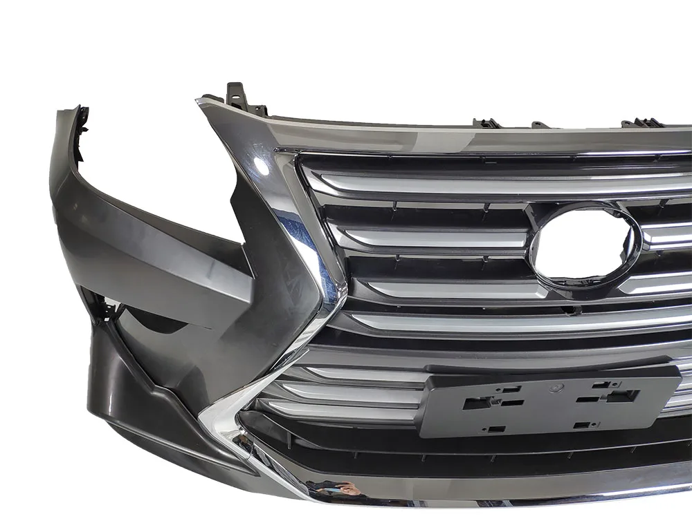 Full Front body kits Grille for LEXUS 2014-2019 GX400 GX460 normal bumper(图7)