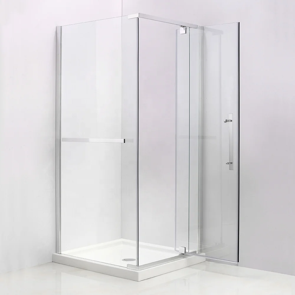 Complete Glass Shower Cabin Bathroom Equipments 2 Sided Shower