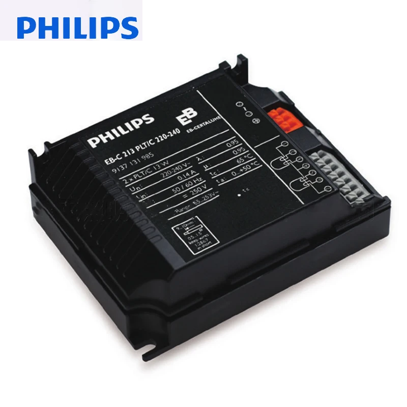 Philips-LED 165-253V PL-T/C Compact Fluorescent Electronic Ballast EB-C 13W 18W 26W for Fluorescent Lamp