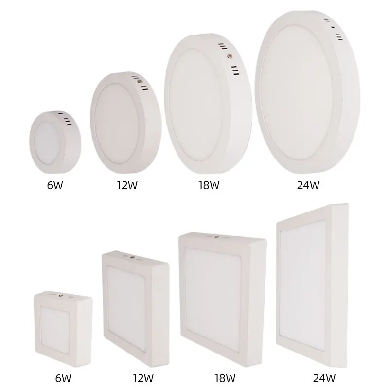Modern Small LED Panel Light PVC Lamp Easy Home Commercial Lighting ...
