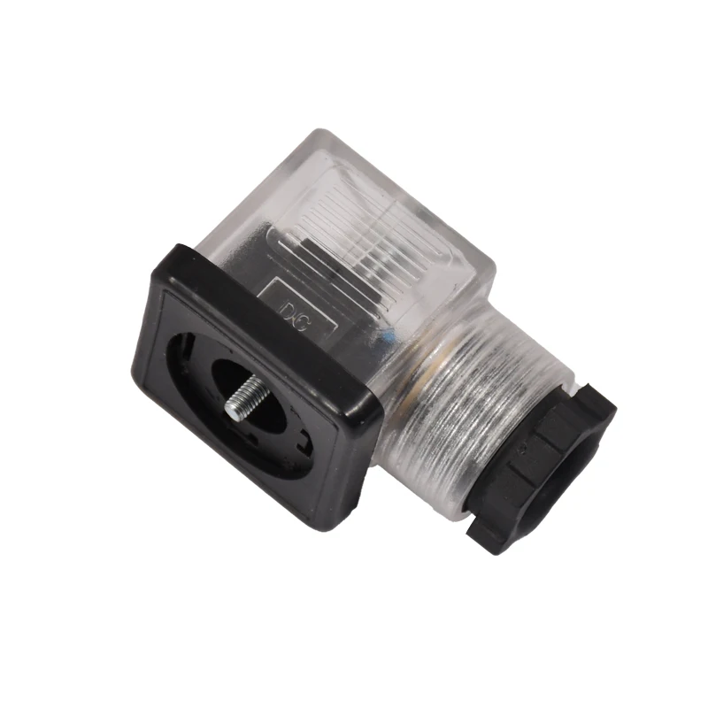 Din 43650 Socket Valve Connectors Para Bobina Plastic Quick Waterpoof