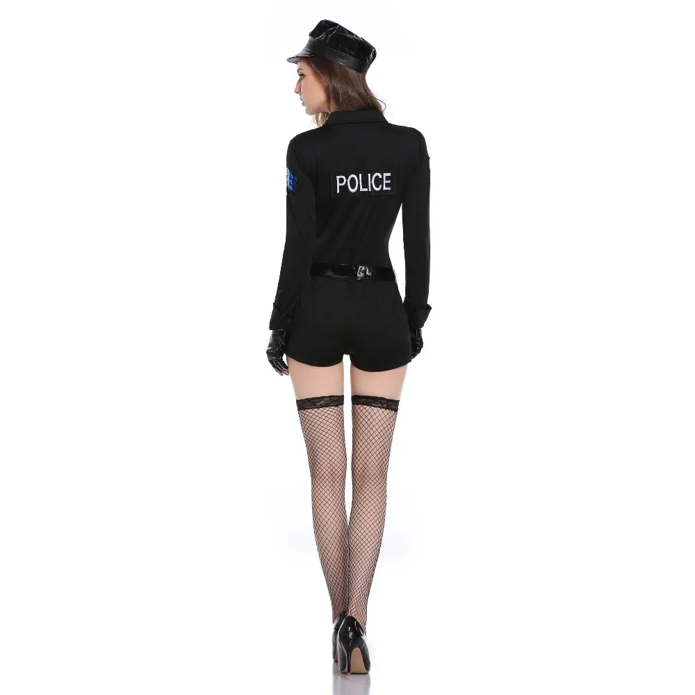Unisex Police Costume Fancy Dress Party Police Hat Badge Tie Handcuff  Glasses | eBay