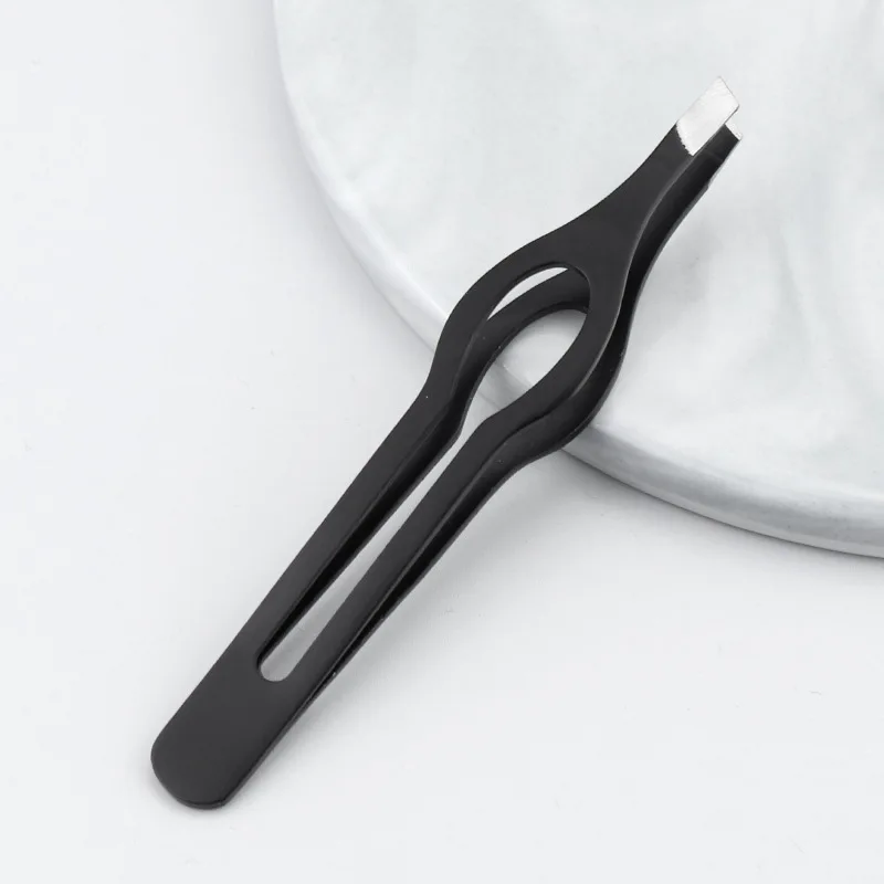 product factory direct supply  sharpest brow tweezers logo beauty tool eyebrow tweezers-6