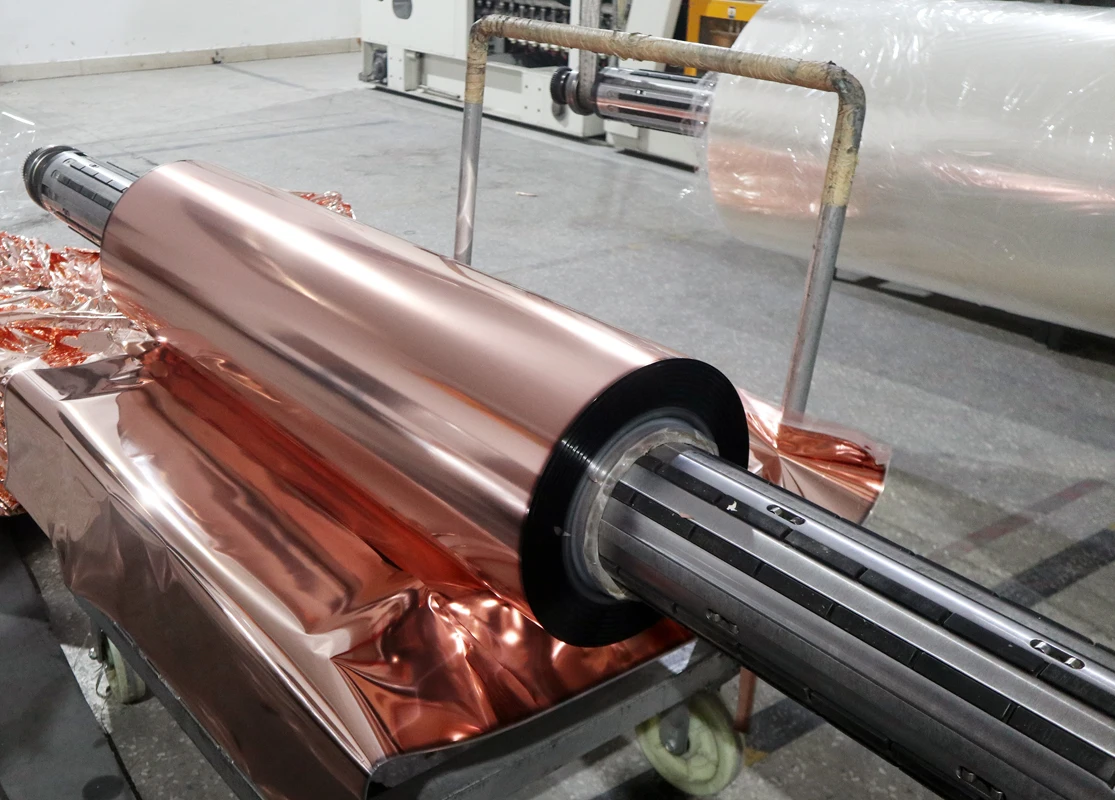 50u vacumn铜金属pet薄膜具有优异的导电和导热性能的金属材料