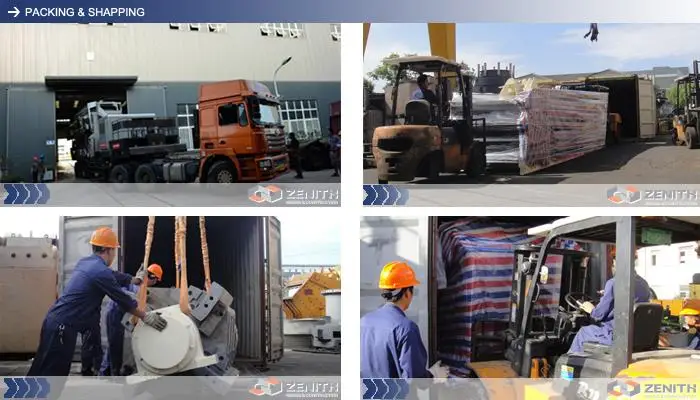 mobile screening machine, stone vibrating screen separator