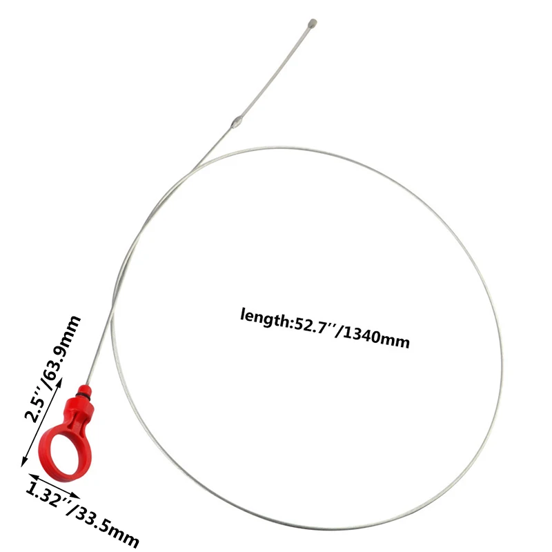 1340mm Engine Oil Dipstick Automatic Transmission Fluid Level Dipstick