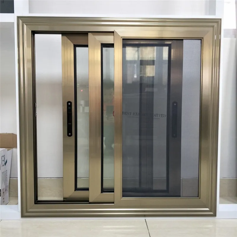 product-Zhongtai-15001000 mm Office Sliding window Glass Aluminum Sliding Window-img