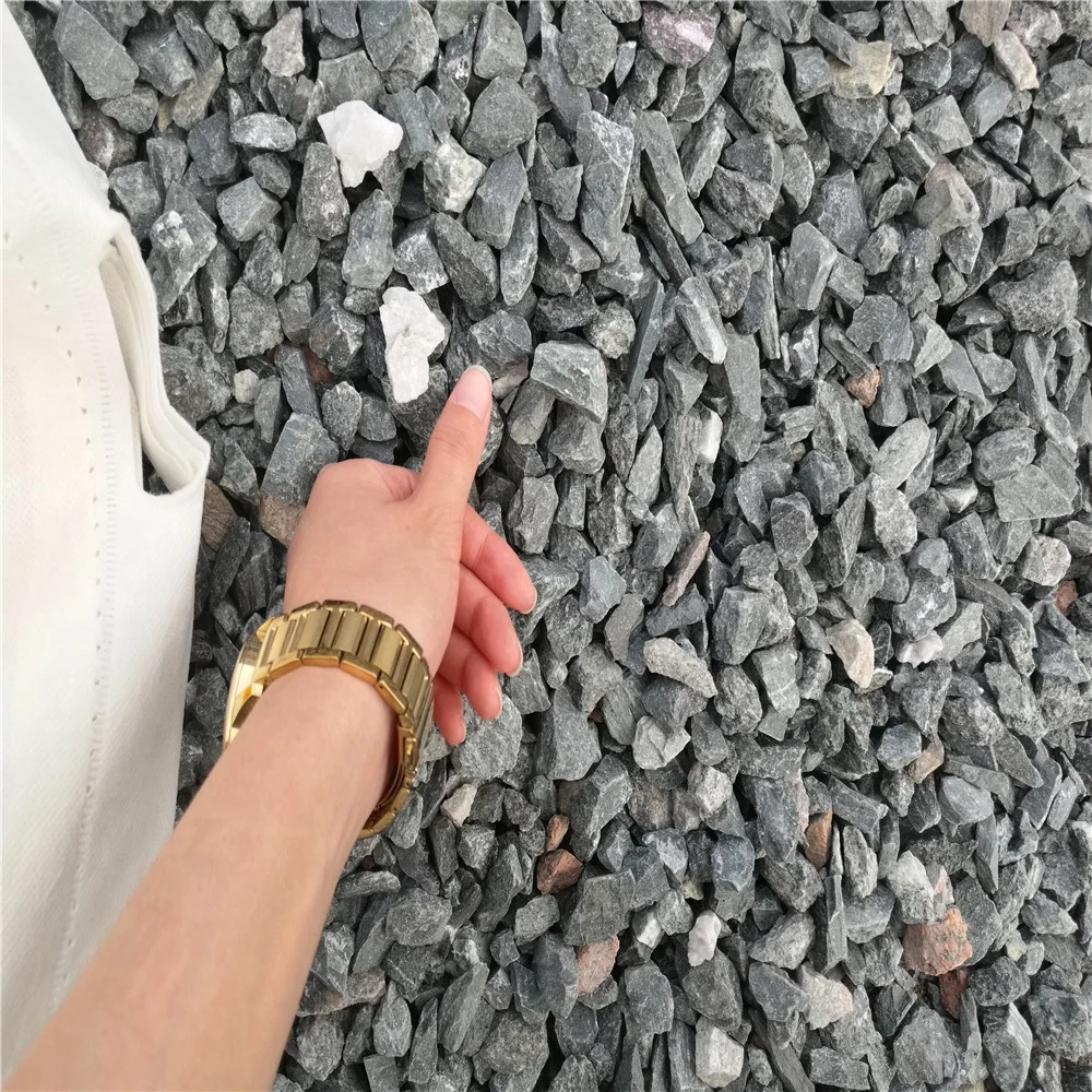 
Grey granite Aggregate Item Granite Construction Crushed Gravel black crushed stone 