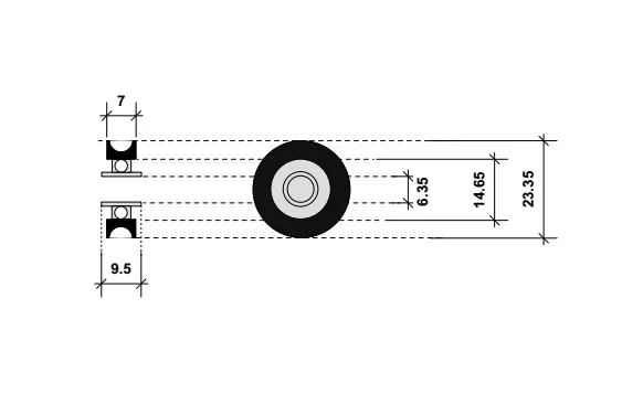 PULLEY R4ZZ DRAWING