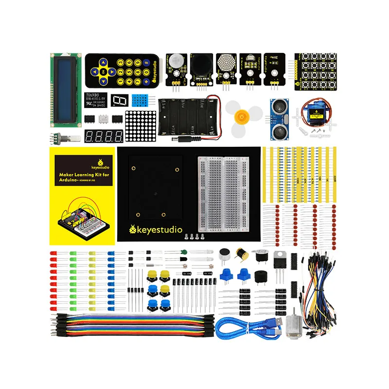Maker Kit การเรียนรู้สำหรับ Arduino Starter ไม่มี Uno R3และ Mage 2560 ...