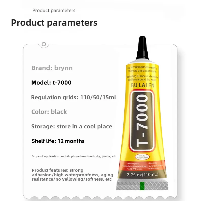 Factory Direct B7000 Phone Screen Repair Glue Handmade Rhinestone DIY Jewelry Special PVC Glue Mainly Used Construction Epoxy