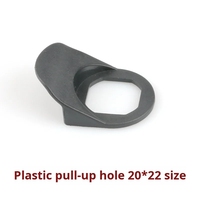 Waterproof Cover Cylindrical Lock Plastic Triangle Lock Climbing Sealed Dustproof Lock Cover Cutting 6000 Series Alloy supplier