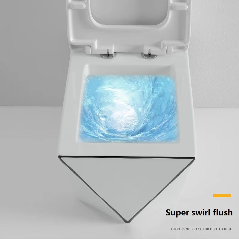 2020  diamond shape  bathroom toilet Washdown one piece toilet Siphonic water close set simple design INS design