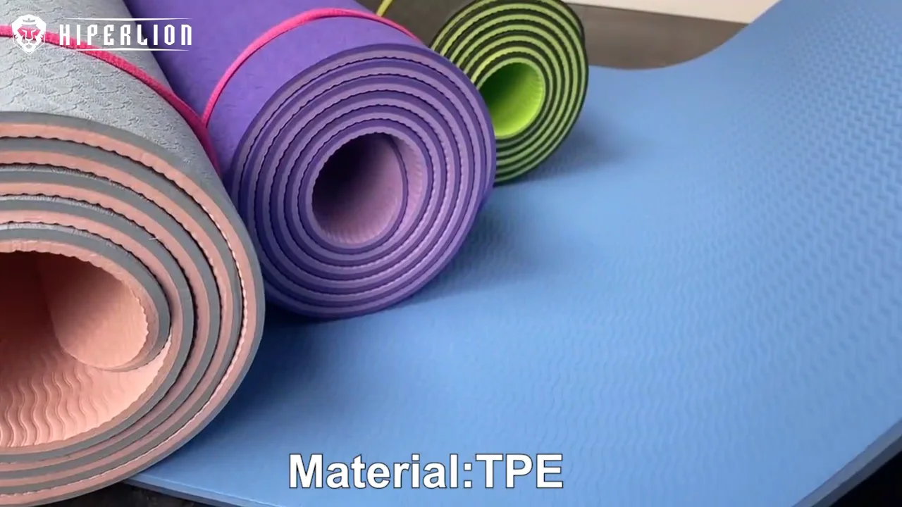 Wholesale Top Joga Esterilla Tapis De Yoga Positio Tpe Cheap Folded Non