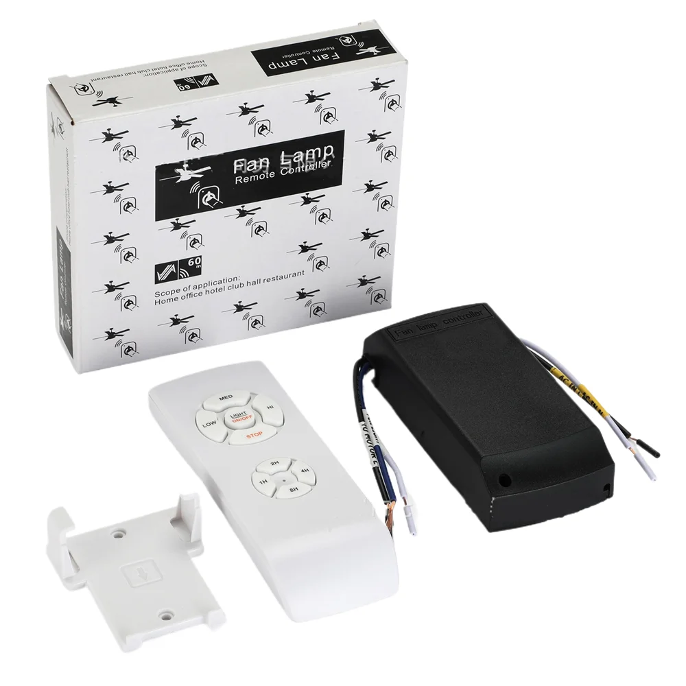 Close-up of a sleek white wireless digital remote control switch with minimalist button and subtle LED indicator