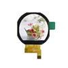 1.22 inch small size 240*204 resolution IPS driver IC ST7789V round tft lcd monitor