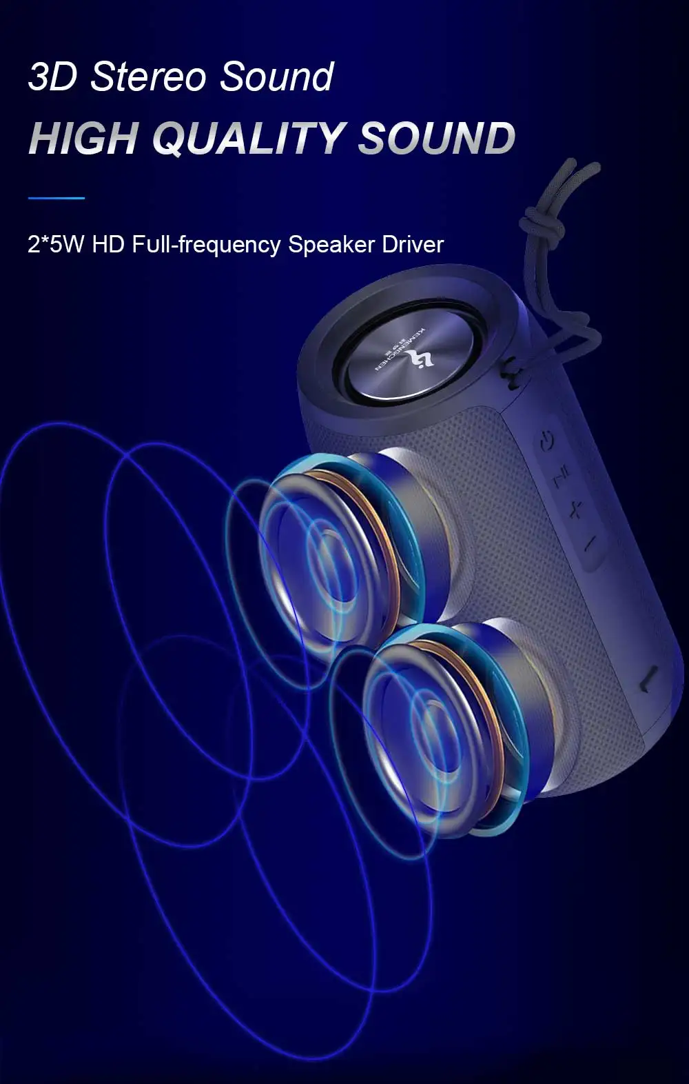 top sellers 2020 waterproof hifi small wireless portable outdoor bluetooth speaker - ANKUX.COM
