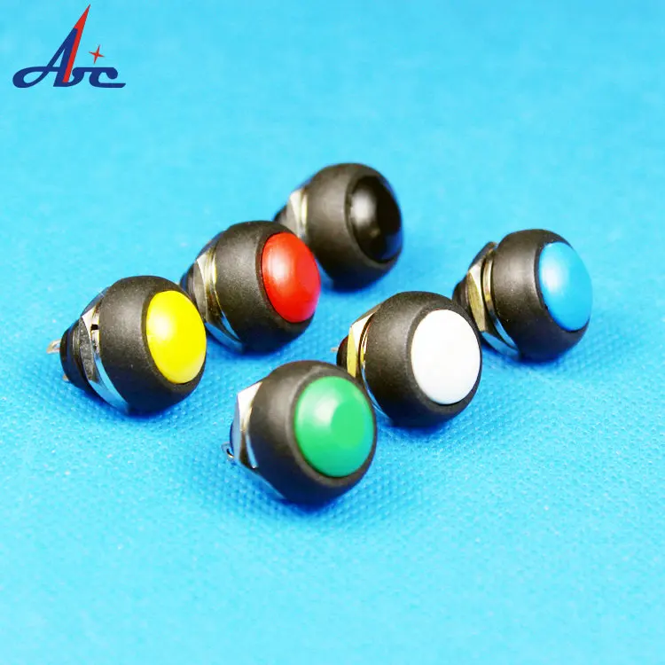 12mm Dia Auto Start Momentary Red Pbs33b Mirco Switch Arcade Machine