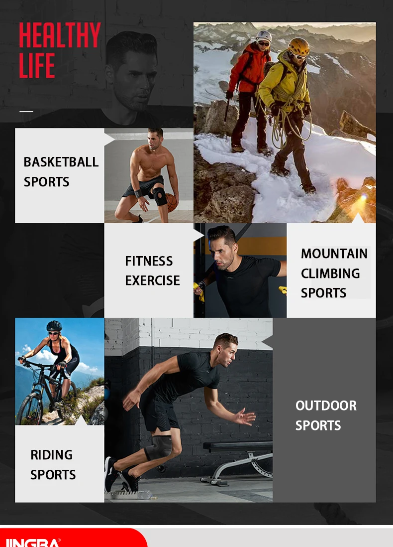 JINGBA Knee Support Image 8