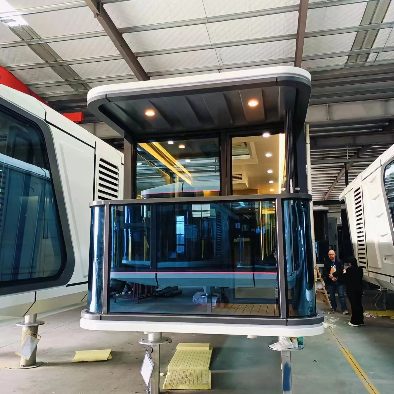 Mobile Photovoltaic Prefabricated Modular Space Capsule Container Tiny ...