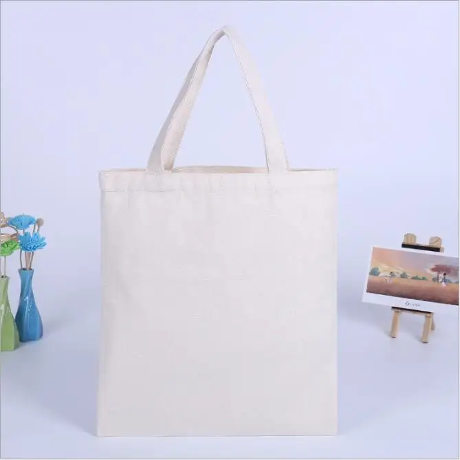 Customize Cotton Portable Shopping Backpack Canvas Bag According To ...