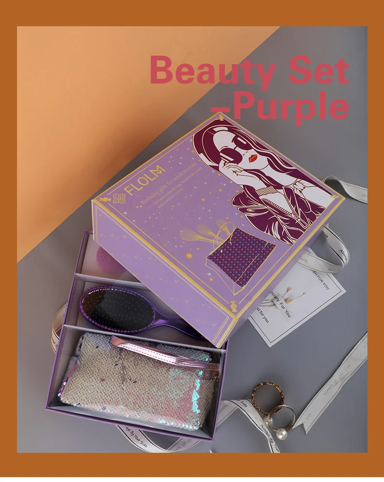 Cosmetic Makeup Gift Sets Gift Boxes Display Cosmetics Zipper Gift Bag