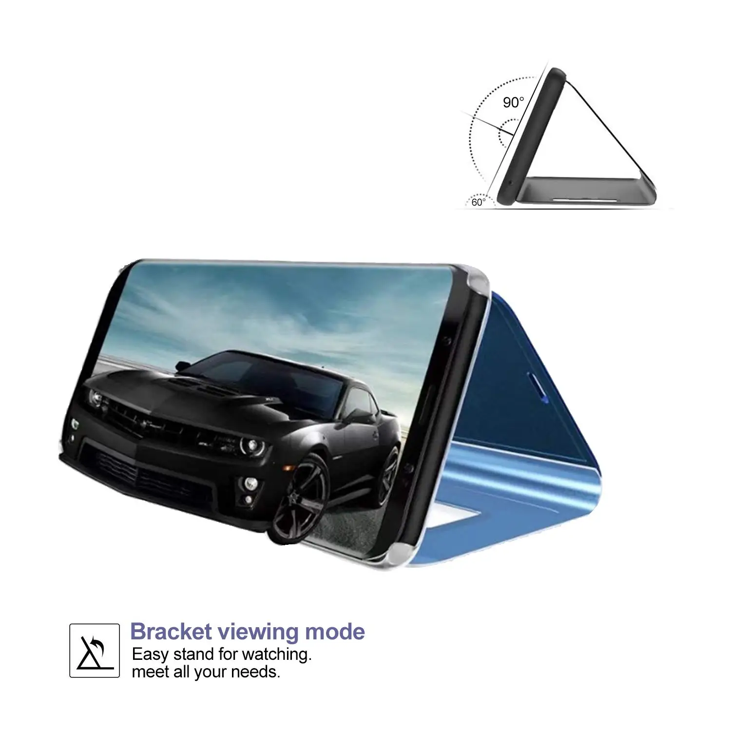 Clear View Flip Cover