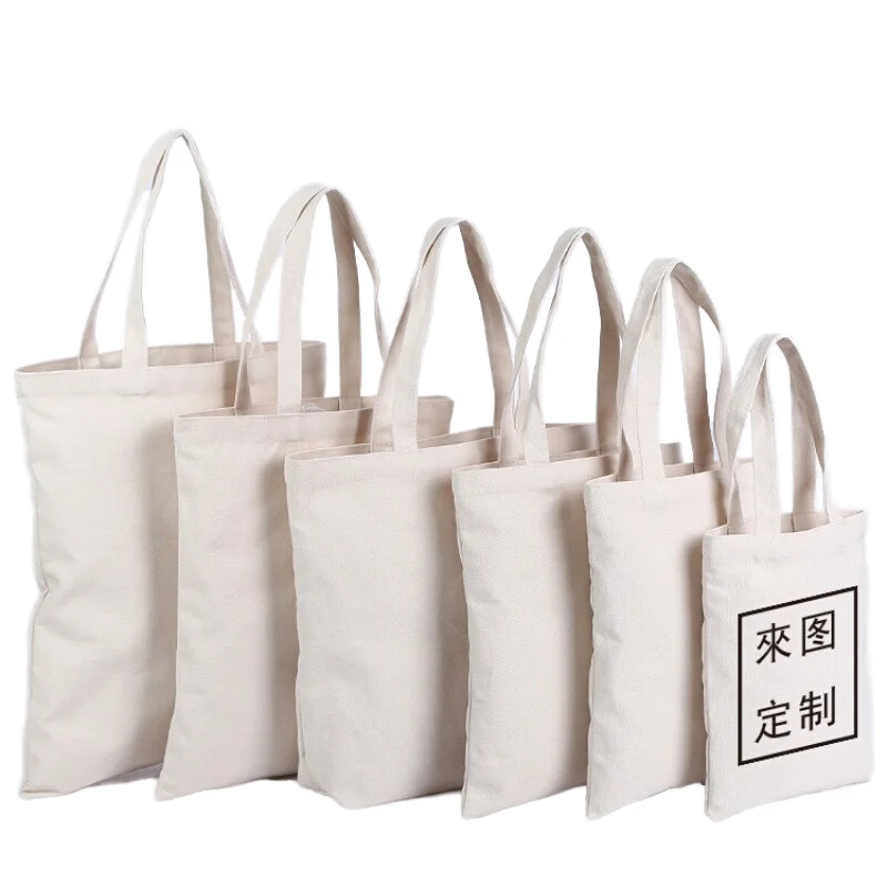 Eco-friendly Customizable Cotton Packaging Reusable Cotton Tote Bags ...