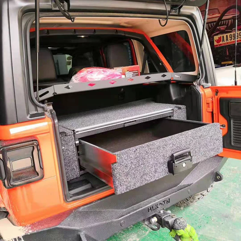 Offroad Car Outback Solution Drawer For Jeep Wrangler Jl Side Floor Kit