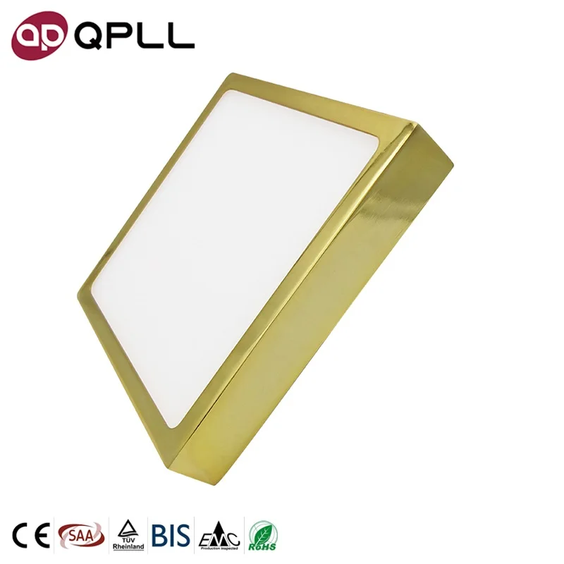 Modern Interior Square 6W 12W 18W 24W Ceiling LED Light Screwless Surface Mounted Ceiling Lamp