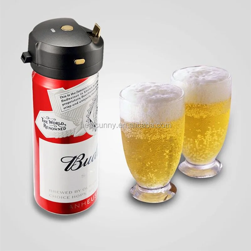 2pcs bière Foamer bulle distributeur mousse Vibration Maker moussant Bar usage domestique pour