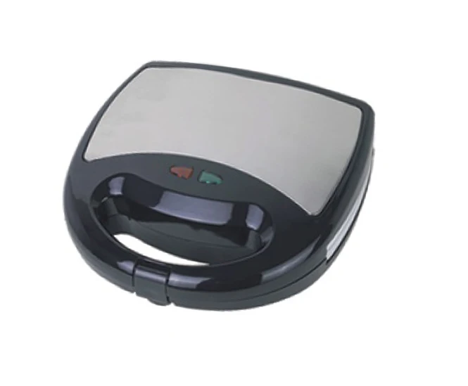 Stainless Steel Housing With Removable Plates 3 In 1 Toaster Grill