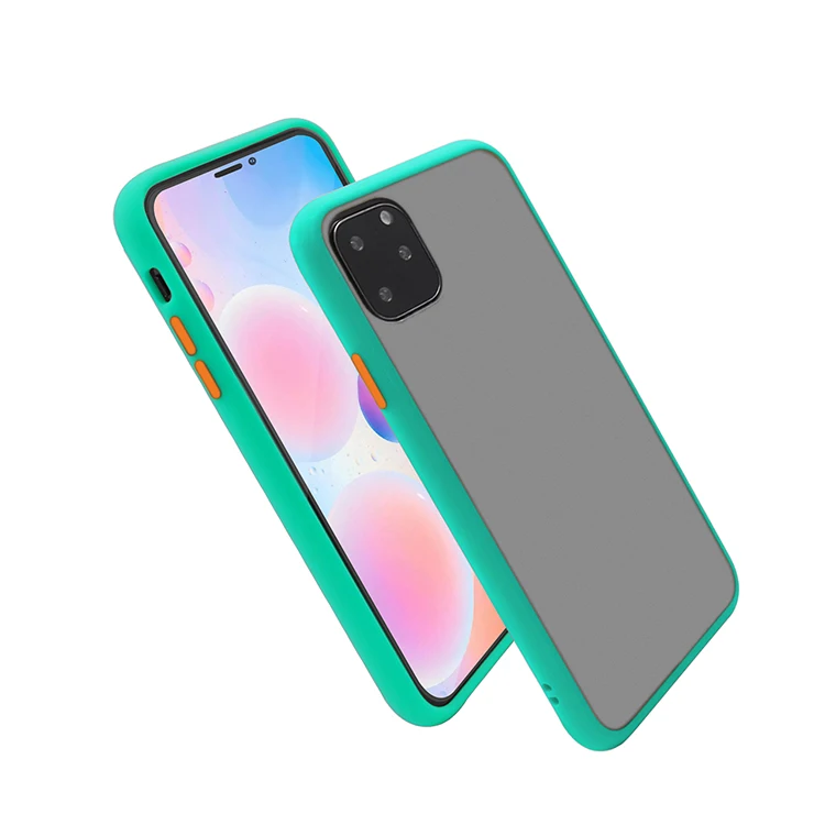 Frosted pc tpu 2 in 1 clear cell phone case for HUAWEI HONOR 9A MATE 20 LITE PRO 30 40 PRO MATE30/NOVA5IPRO