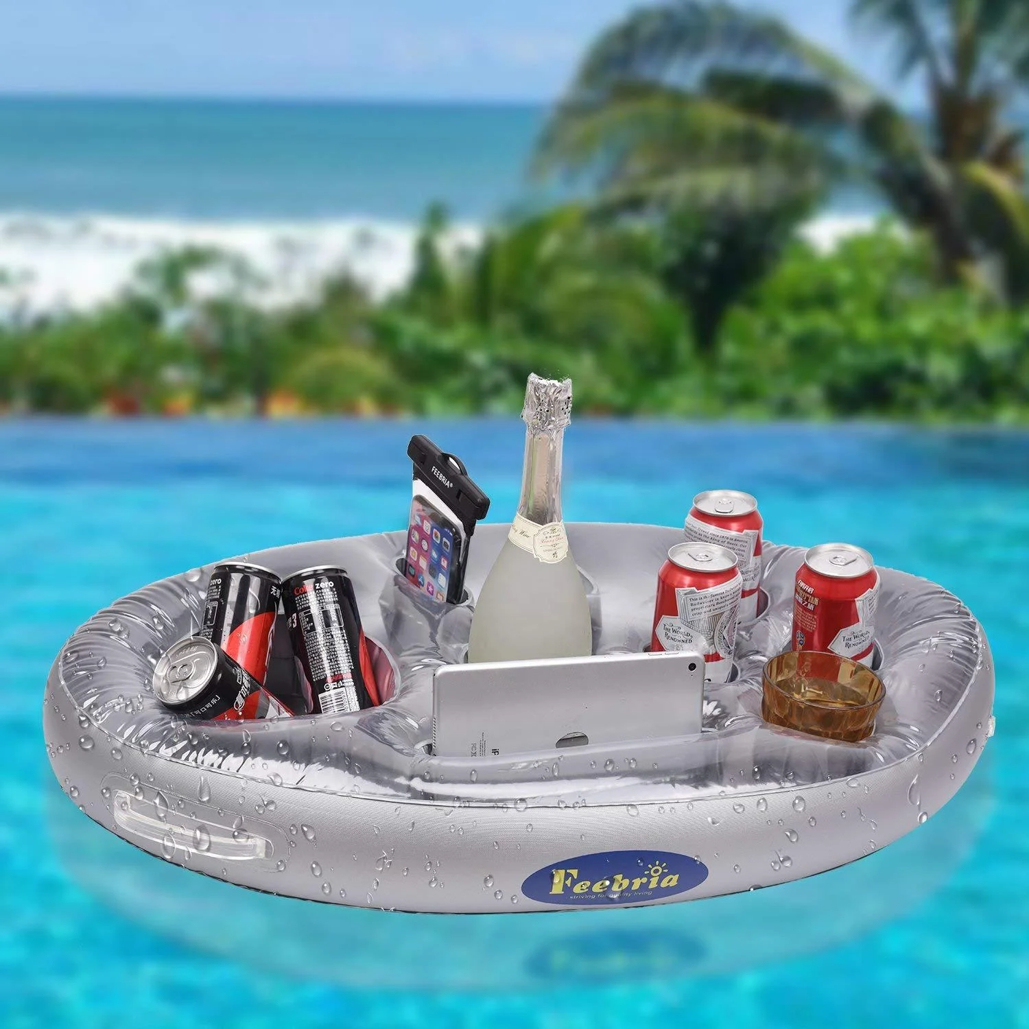 best pool float with cup holder