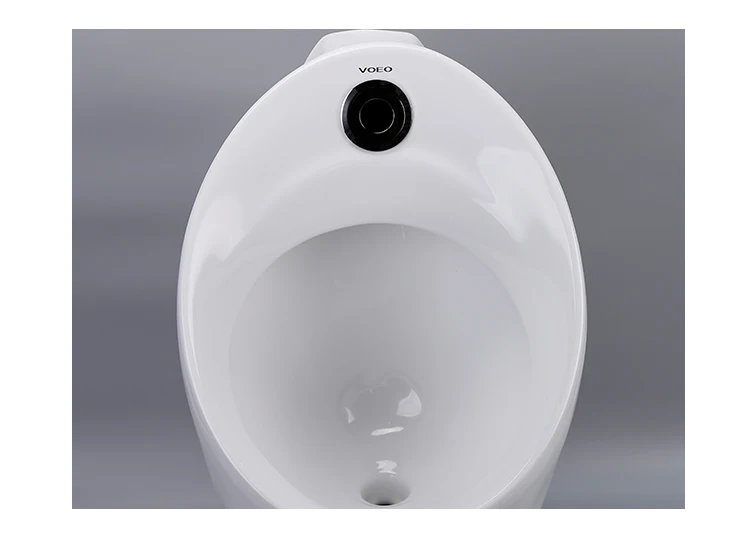 Ceramic sanitary sensor wall hung urinal with automatic cleaning system cheap price