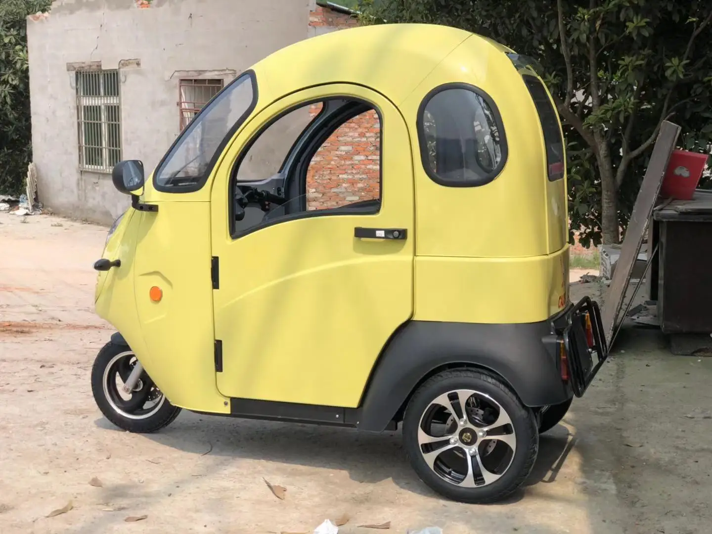 Everbright 60v800w Eec Cheap Electric Adult Car 3 Wheel Tricycle Car