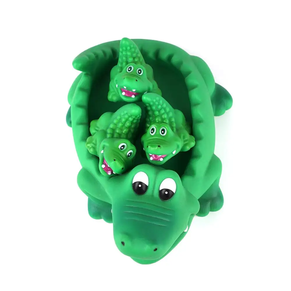 
Crocodile Animal Baby Bath Toy Set 