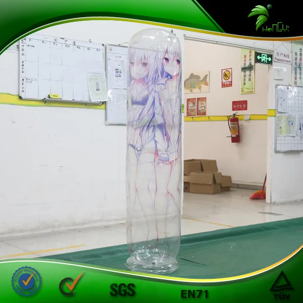 Hongyi Toys Customized Inflatable Clear Anime Inflatable Sph Transparent Tube View Inflatable