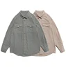 High Quality Japan Style OEM Service Soft Cotton Check Long Sleeves Plaid Slim Fit Shirts for Men