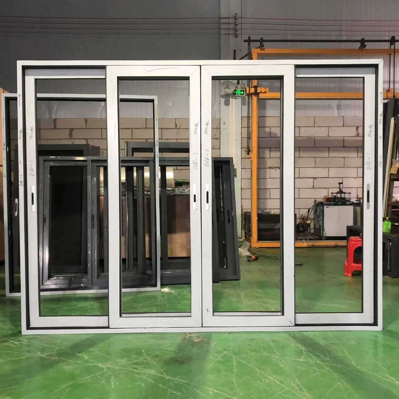 Retroデザインフレンチドアパティオドアダブルガラススライディングドア Buy アルミパティオスライディングドア、バルコニースライド