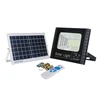 Optional battery 50W 100W solar flood light led for golf course and Automobile 4S store dimmable football field