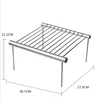 Customized heat resistant mini easy installation bbq stainless steel wire rack