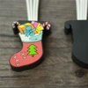 Christmas decorative socks multi-function charging cable pvc design creative cable for promotional Multifunction Charging Cable