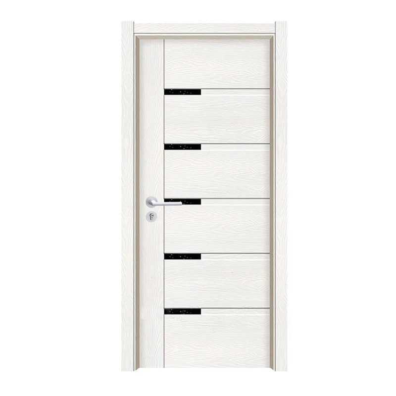 Cheap promotional items White color european bedroom melamine mdf cabinet door pvc coated